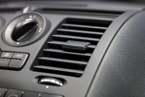 air conditioning vent in car